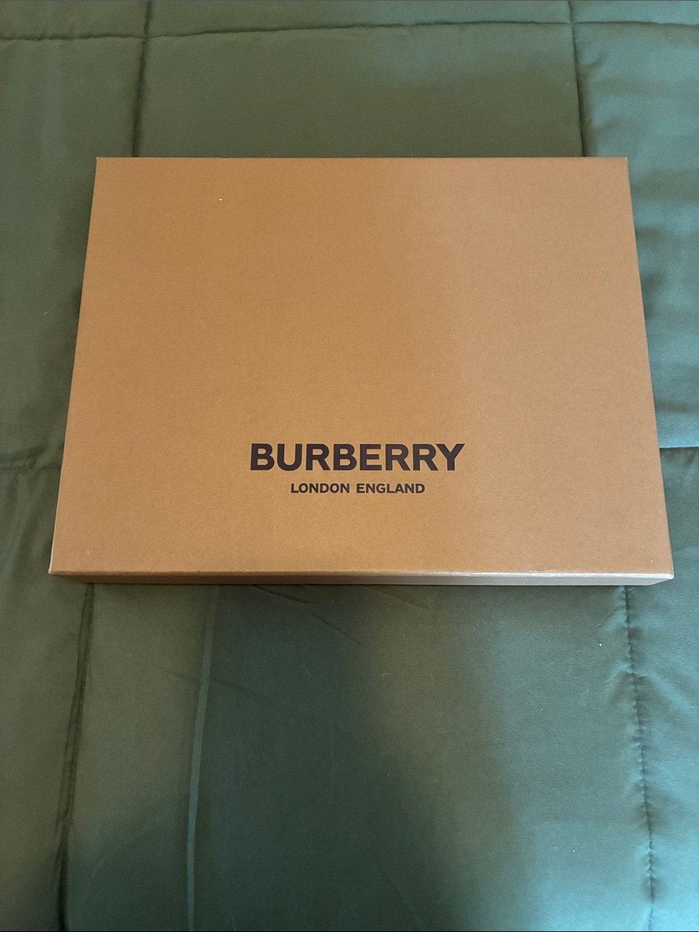 Burberry Tan Logo Gift Box